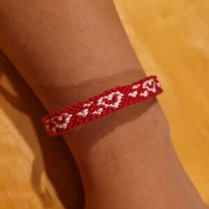 Heart friendship bracelet